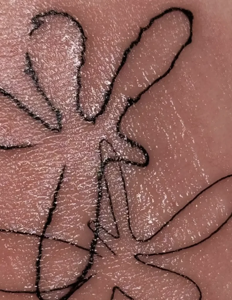 Why Fine Line Tattoo Look Smudged?