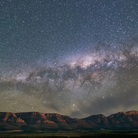 Flinders Ranges Wilpena Pound stars (Credit Matthew Storer)